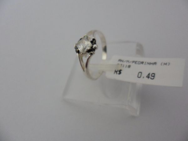 ANEL DE PRATA MARCASSITA PEDRINHA  CB 15981745