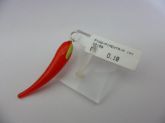PINGENTE DE PRATA MURANO PIMENT MEDIO  CB 34110195