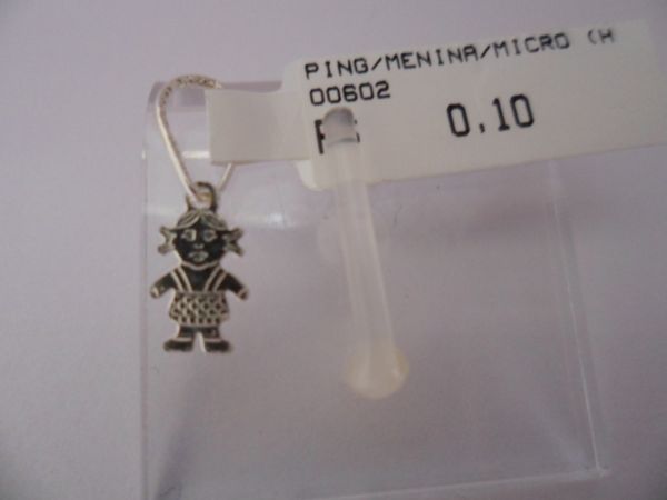 PINGENTE DE PRATA MENINA MICRO CB 2067995