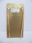 BRINCO FOLHADO A OURO PALITO  CB 2460