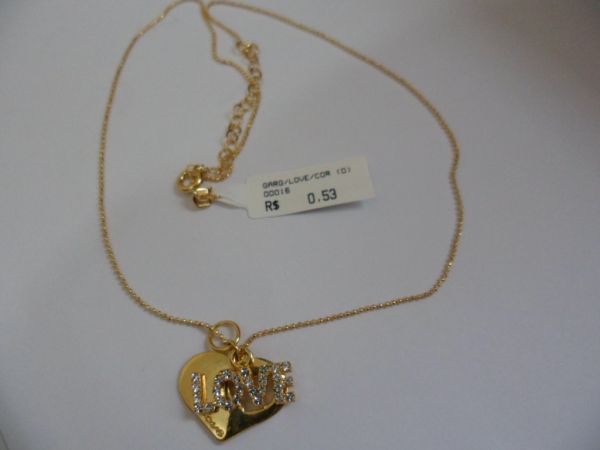 GARGANTILHA/LOVE/CORAÇAO  CB 81492