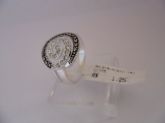 ANEL DE PRATA MICRO ZIRCÔNIA CARACOL  CB 2080635