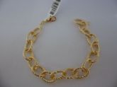Pulseira Folhada a Ouro 7 cb 2089485