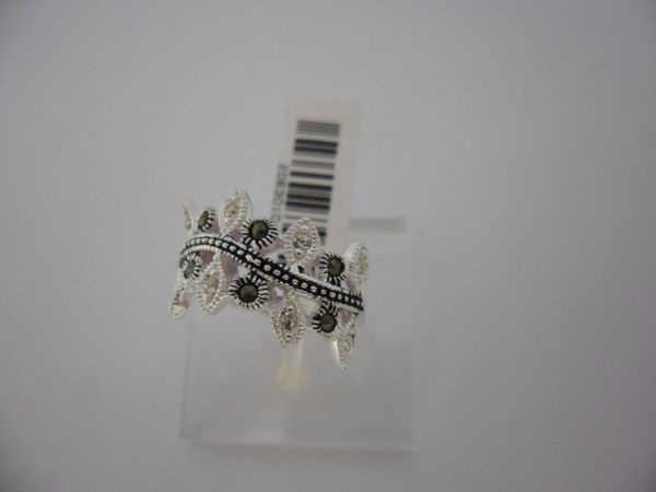 ANEL PRATA MICRO ZIRCONIA FOLINHAS CB 2063010