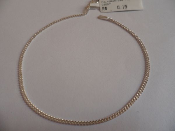Pulseira de prata Grumet 1mm CB 2085906