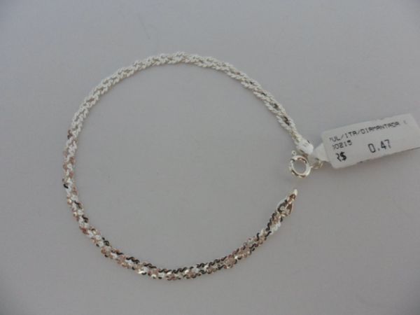 PULSEIRA DE PRATA ITA DIAMANTADA CB 2061313