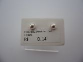 BRINCO DE PRATA BOLA LISA 4 MM CB 2451574