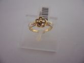 ANEL FOLHADO A OURO INF FLORZINHA 43802