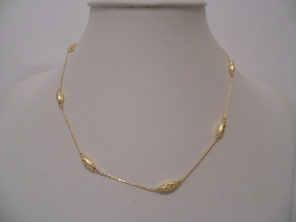Gargantilha Folhada a Ouro Escrava cb 2089638