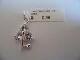 PINGENTE PRATA 925 ZIRCONIA CHAVE CB 2085401