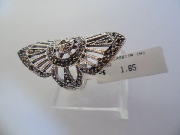 ANEL DE PRATA MARCASSITA FOLHA  CB 2079820