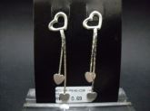 BRINCO DE PRATA PENDENTE CORAÇAO  CB 22290