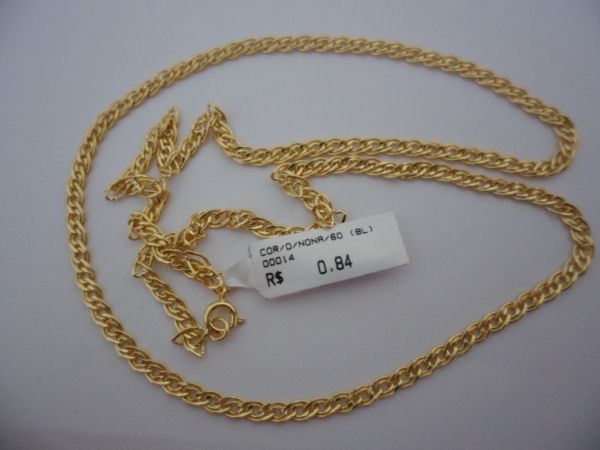 CORRENTE BANHADA NONA 60CM CB 660