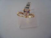 ANEL FOLHADO OURO GOTA SOLITARIO 2089140
