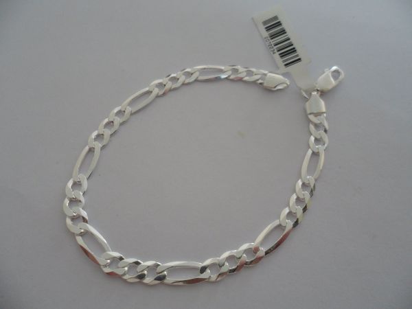 Pulseira Prata Masculina Elos 3x1 6mm 2072234