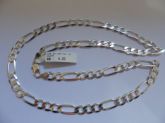 CORRENTE DE PRATA 3X1 55CM  CB 2062105