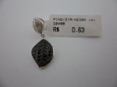 PINGENTE DE PRATA ZIRCONIA NEGRA CB 199902