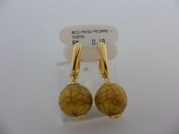 BCO/PENDENTE/PEDRA/VERDE CB 22955