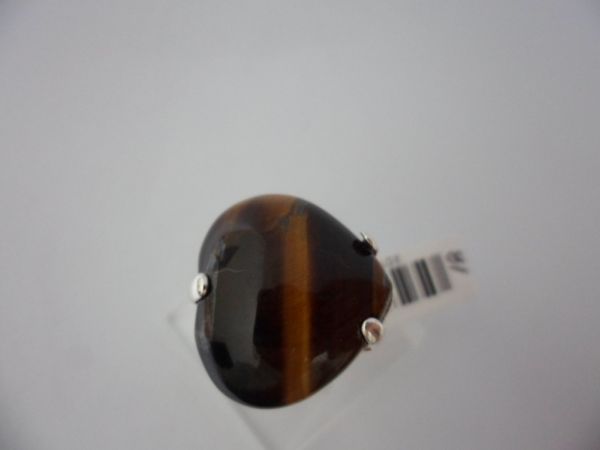 ANEL PRATA PEDRAS CORAÇAO CB 2075587