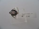 ANEL DE PRATA ZIRCÔNIA MARCASSITA NAVET  CB 6900