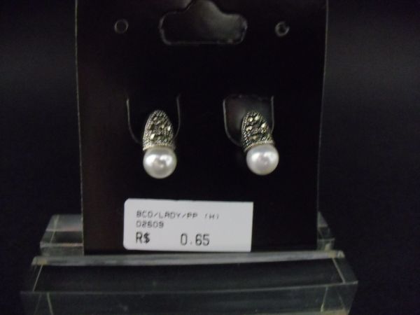 Brinco Prata  lady PP cb 139900