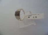 ANEL DE PRATA MICRO ZIRCÔNIA TRES  CB 2072623