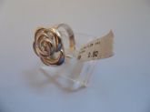 ANEL DE PRATA BRANCA FLOR  CB 2073309
