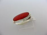 ANEL DE PRATA PEDRAS VERMELHA CB 2081175
