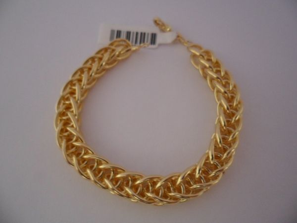 Pulseira Folhada a Ouro  P4 cb 2089515