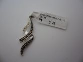 PINGENTE DE PRATA 925 ZIRCONIA MARCASSITA CB 2065335