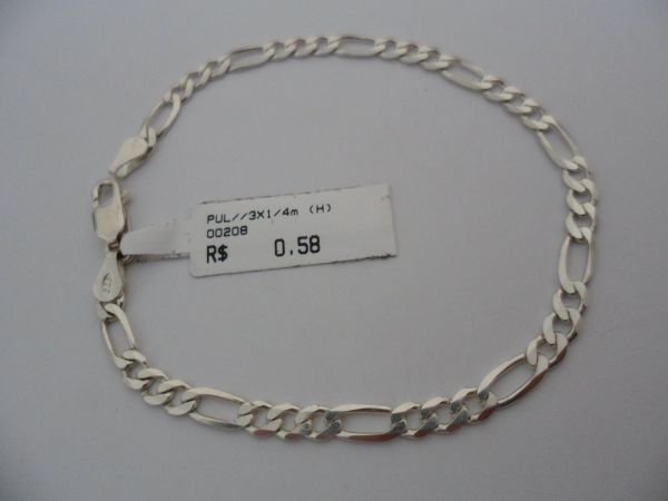 PULSEIRA DE PRATA 3X1 4.5 MM CB 2061245