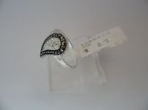 ANEL DE PRATA MICRO ZIRCONIA PINGO  CB 2072623