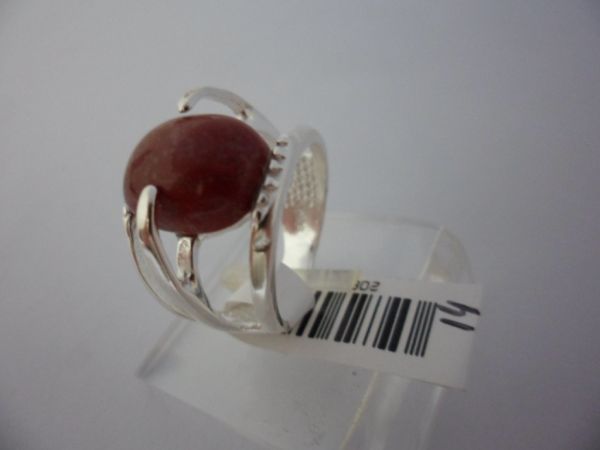 ANEL PRATA PEDRA NATURAL MARROM 2080017