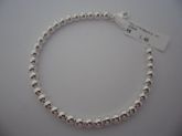 Pulseira de Prata Bola Lisa  CB 2061207