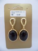 BRINCO FOLHADO A OURO FUME 2100331