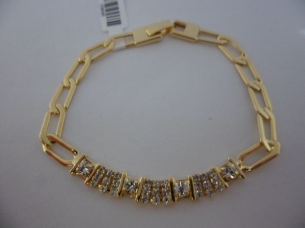 Pulseira Folhada a Ouro 8 cb 2089485