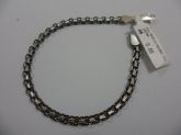 Pulseira de prata Rodio Negro CB 2086767