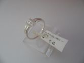 ANEL DE PRATA ZIRCONIA SOLITARIO 6 CB 2070247