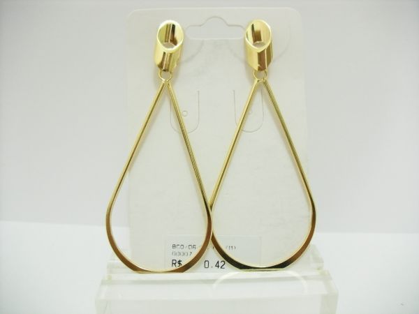 BRINCO FOLHADO A OURO D6 36 cb 2089249