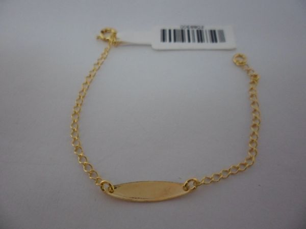 Pulseira Folha a Ouro 2089300b