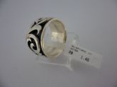 Anel Prata Masculino 15mm 2069937