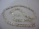 CORRENTE DE PRATA 3X1 60CM   CB 2073545