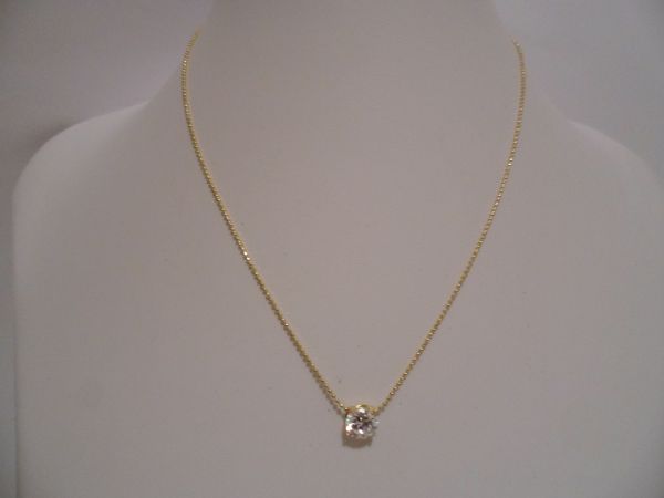 Corrente folhada a ouro ponto luz cb 2093529