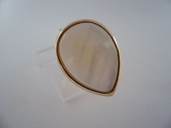 ANEL FOLHADO A OURO PEDRAS 1100631