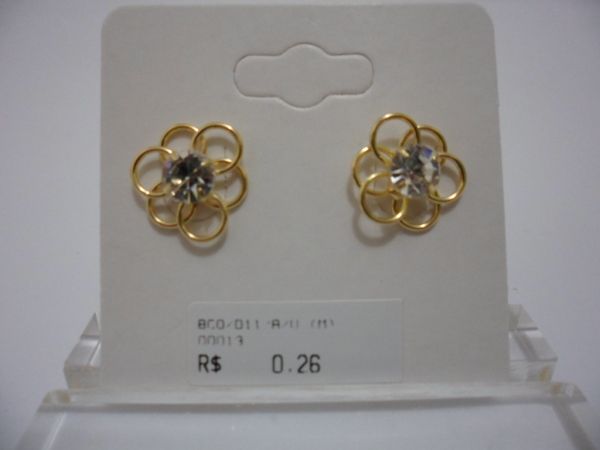BRINCO FOLHADO A OURO D11 13  CB 2089294