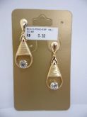 BRINCO FOLHADO A OURO PENDENTE ESPECIAL  CB 3100