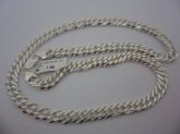 CORRENTE DE PRATA ELOS DUPLOS 60CM CB  2079127