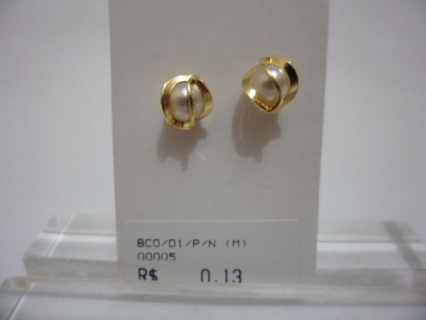 BRINCO FOLHADO A OURO D1 10  CB 2089225 ok