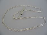 CORRENTE DE PRATA GRUMET 4MM 45CM  CB  2077550
