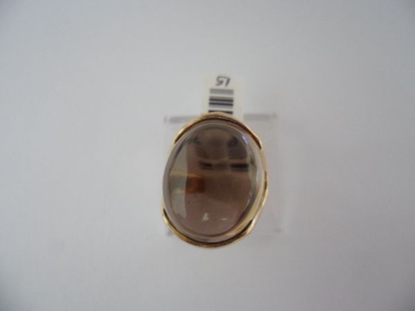 ANEL FOLHADO A OURO REDONDO 1100631